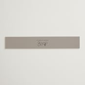 "Wine Label" - Belly Bands in Stone by Owl and Toad - Assembled with Invitation