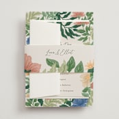 "Floral Garden" - Belly Bands in Garden by Elly - Assembled with Invitation