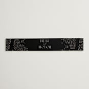 "Black-Tie" - Belly Bands in Noir by Benita Crandall - Assembled with Invitation