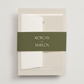 "Eisin" - Belly Bands in Vanilla Bean by Pati Cascino - Assembled with Invitation