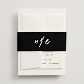 "Allure" - Belly Bands in Cloud by JoAnn Jinks - Assembled with Invitation