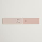 "Modern Squares" - Belly Bands in Flamingo by FRANI - Front