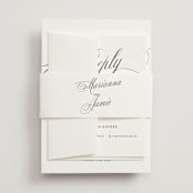 "Best is yet to come" - Belly Bands in Classique by Design Lotus - Assembled with Invitation