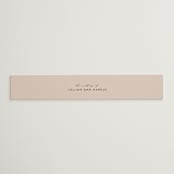 "Picturesque" - Belly Bands in Linen by Christie Garcia - Front