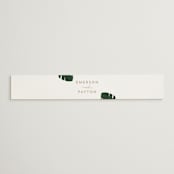 "Palm" - Belly Bands in Classic Palm by Kaydi Bishop - Front