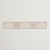 "the arch" - Belly Bands in Stone by Elly - Front