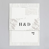 "Rustic Grain" - Belly Bands in Ashwood by Oma N. Ramkhelawan - Assembled with Invitation