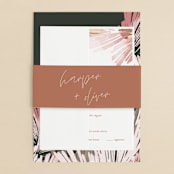 "lush romance" - Belly Bands in Palm by Robin Ott - Assembled with Invitation