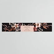 "Silky Way" - Belly Bands in Midnight by Petra Kern - Front