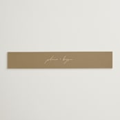 "Everlasting Love" - Belly Bands in Linen by Brandy Folse - Front