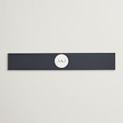 "Painted Trails" - Belly Bands in Navy by Alethea and Ruth - Front