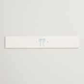 "Bow Frame" - Belly Bands in Lagoon by Leah Bisch - Front