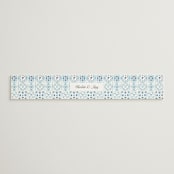 "Almafi" - Belly Bands in Cerulean by Itsy Belle Studio - Front