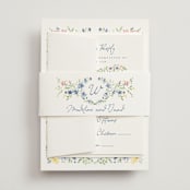 "Meadow Whisper" - Belly Bands in Meadow by Petra Kern - Assembled with Invitation