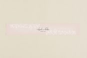 "Elegant Lace" - Belly Bands in Blush by Hooray Creative - Front