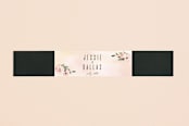 "Diamond Blush" - Belly Bands in Rose by Susan Moyal - Front