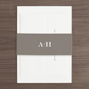 "Field" - Belly Bands in Ash by Megan Davis - Assembled with Invitation