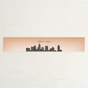 "Big City - Atlanta" - Belly Bands in Georgia Peach by Hooray Creative - Front