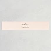 "Simply Perfect" - Belly Bands in Blush by Brianne Larsen - Front