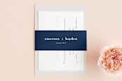 "Brushed Love" - Belly Bands in Night Navy by Lisa Guerrero - Assembled with Invitation