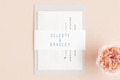 "Airy Blooms" - Belly Bands in Haute Hibiscus by Simona Camp - Assembled with Invitation