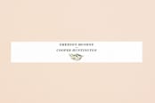 "Olive Branch" - Belly Bands in Olive by Wildfield Paper Co - Front