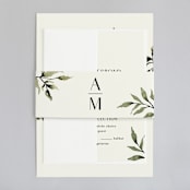 "Rural Romance" - Belly Bands in Leaf by Chris Griffith - Assembled with Invitation