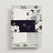 "Nantucket Romance" - Belly Bands in Marine by Chris Griffith - Assembled with Invitation
