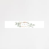 "Romantic Eucalyptus" - Belly Bands in Sage by Petra Kern - Front