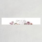 "Fancifully" - Belly Bands in Dust Mauve by Everett Paper Goods - Front