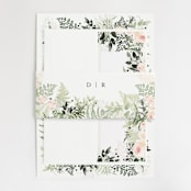 "beautiful posies" - Belly Bands in Fresh by Phrosné Barwood - Assembled with Invitation