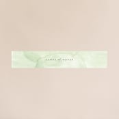 "Garden Square" - Belly Bands in Basil by Olivia Raufman - Front