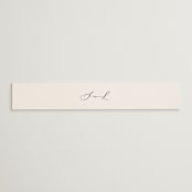 "Eternal" - Belly Bands in Ecru by Carly Reed Walker - Front