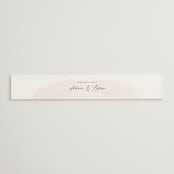 "Softly Layered" - Belly Bands in Blush by Everett Paper Goods - Front