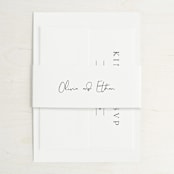 "In Love" - Belly Bands in Ink by Carolyn MacLaren - Assembled with Invitation