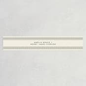 "mudcloth wedding" - Belly Bands in Cream by Erin Deegan - Front