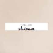 "Bold city" - Belly Bands in Ivory by Cass Imagines - Front