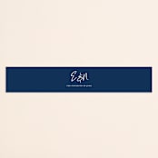 "Semi Formal" - Belly Bands in Navy by Kerry Doyle - Front
