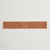 "a hundred years" - Belly Bands in Burnt Umber by Robin Ott - Front