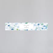 "Sea Glass" - Belly Bands in Ocean by Hudson meet Rose - Front