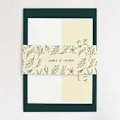 "Snippet" - Belly Bands in Pine by Sarah Brown - Assembled with Invitation