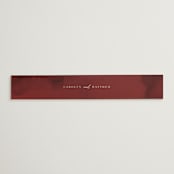 "harvest" - Belly Bands in Cabernet by Everett Paper Goods - Front