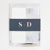"wishful" - Belly Bands in Tide by Kate Ahn - Assembled with Invitation