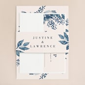"Southern Comfort" - Belly Bands in French Blue by Chris Griffith - Assembled with Invitation