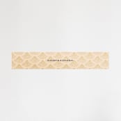 "Mosaic" - Belly Bands in Navy by GeekInk Design - Front