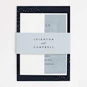 "Celestial" - Belly Bands in Night Sky by Carly Reed Walker - Assembled with Invitation