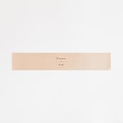 "Desert Wash" - Belly Bands in Peach by Amy Kross - Front