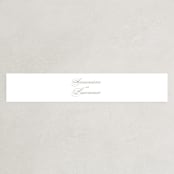 "Dear Greenery" - Belly Bands in Eucalyptus by Hooray Creative - Front