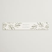 "Whispered Leaves" - Belly Bands in Leaf by Kristie Kern - Front