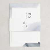 "Blueridge" - Belly Bands in Ocean by Leah Bisch - Assembled with Invitation